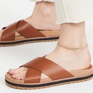 Madewell Dayna Lugsole slide sandals